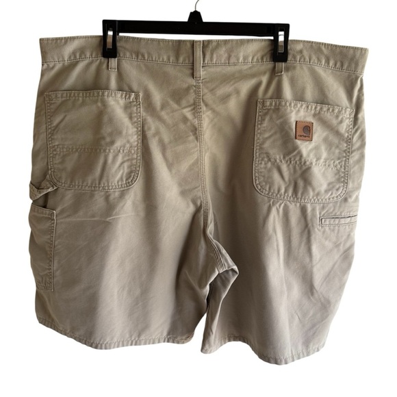 Carhartt Original Fit Carpenter Shorts- Khaki - Picture 1 of 12